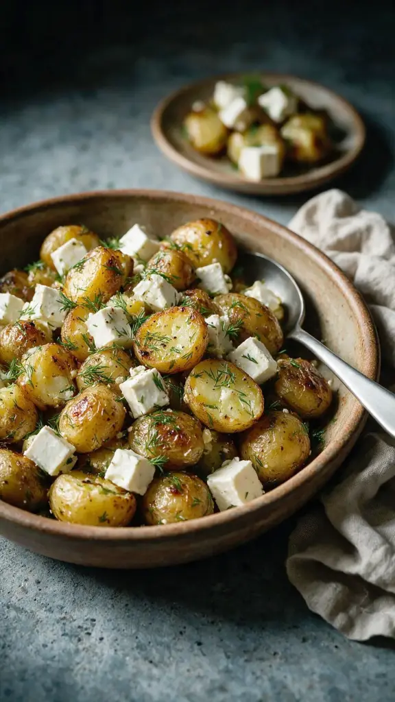Kartoffelsalat mit Feta