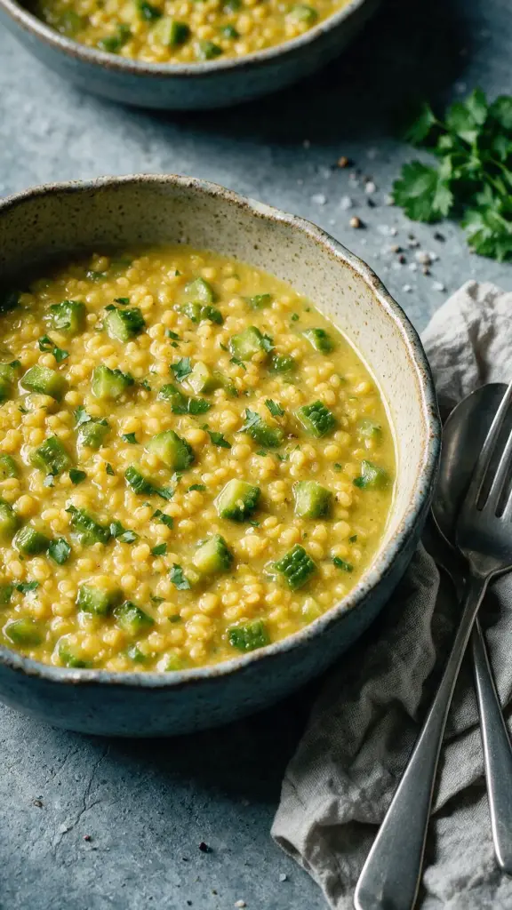 Moong Dal mit Bittermelone