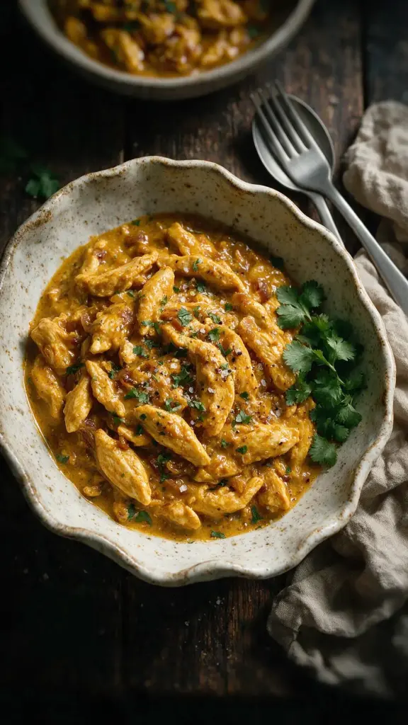 Hähnchen-Curry mit Zimt
