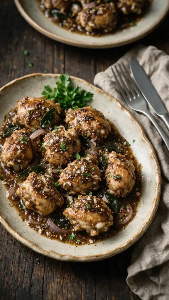 Hähnchen in Pfeffersauce