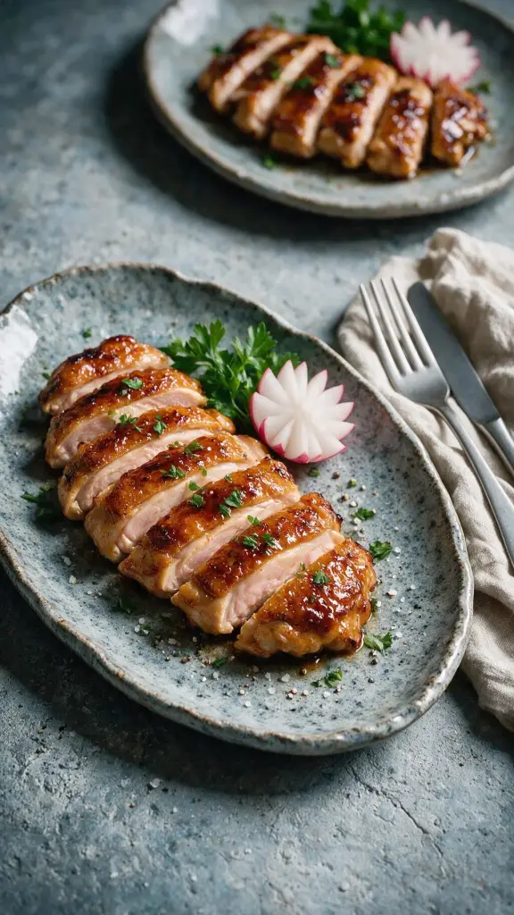 Teriyaki-Hähnchen mit Sansho