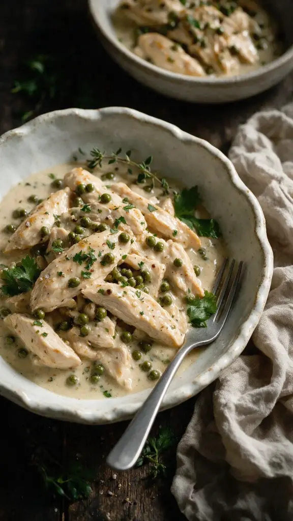 Hähnchenbrust in Pfeffersauce