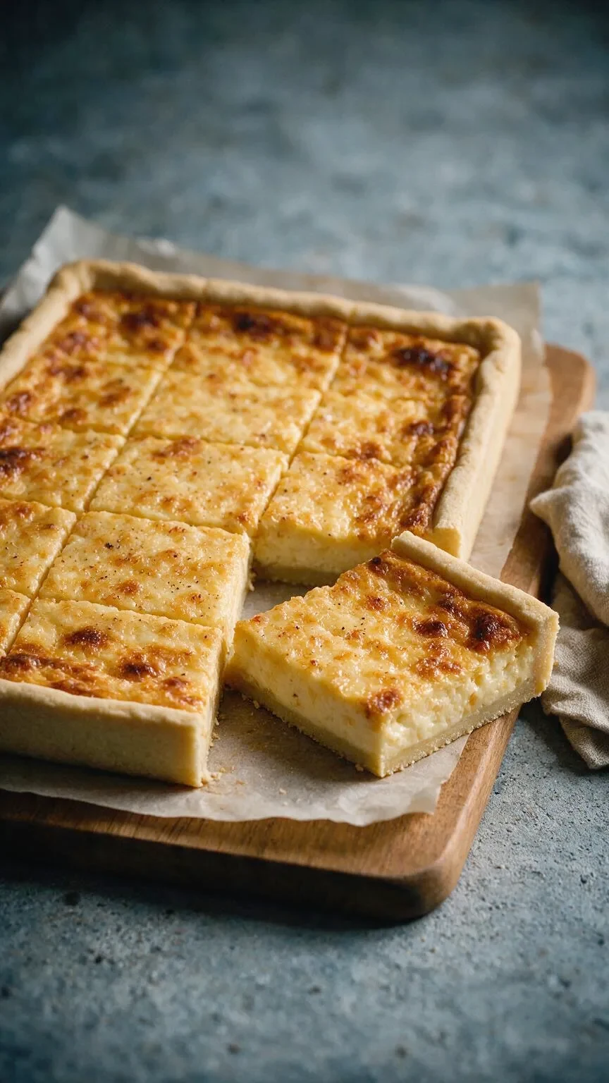 Herzhafter Käsekuchen