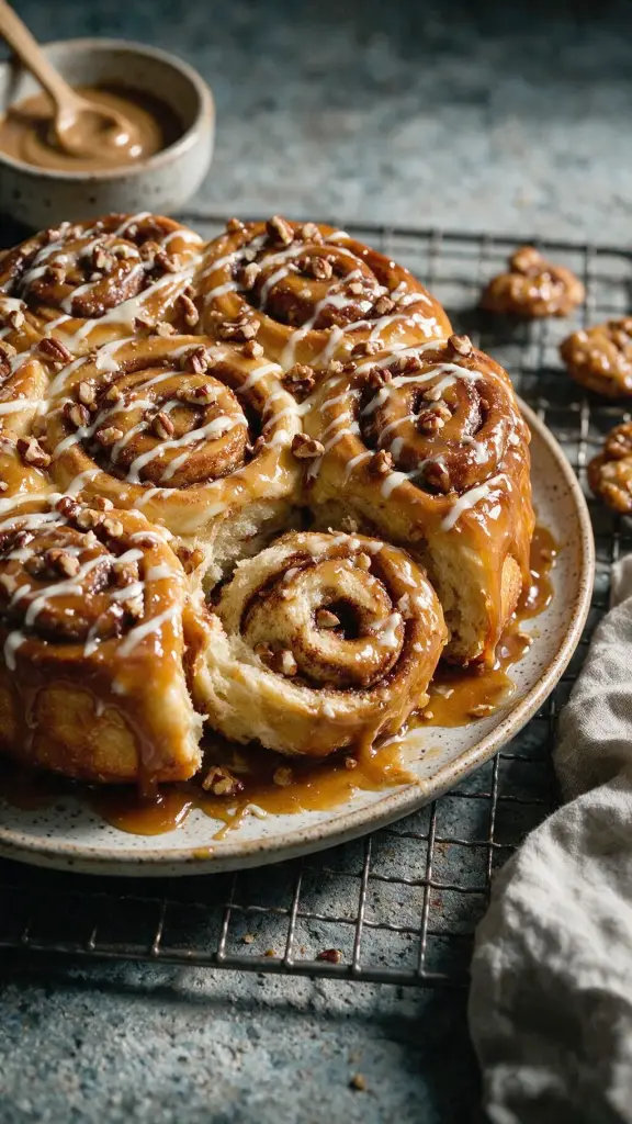 Honig-Zimt-Schnecken