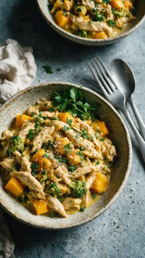 Hähnchen-Mango-Curry mit Kokos