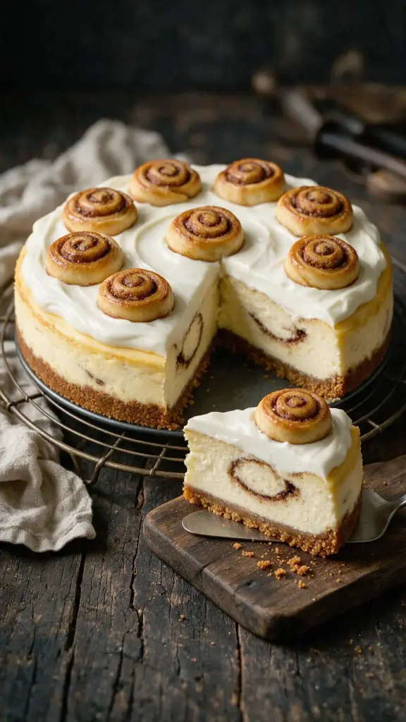 Käsekuchen-Zimtschnecken