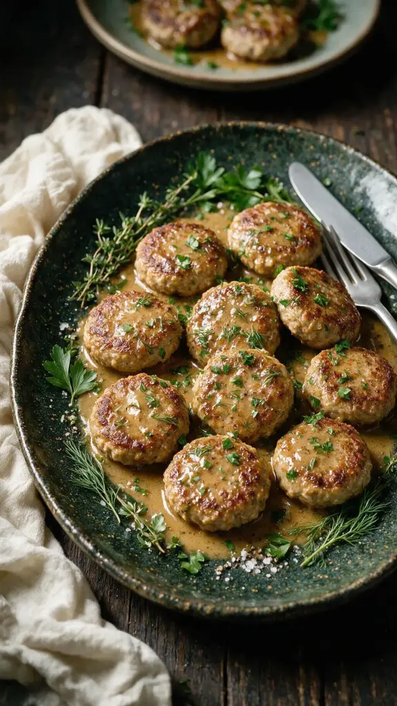 Kalbsfrikadellen mit Thunfisch