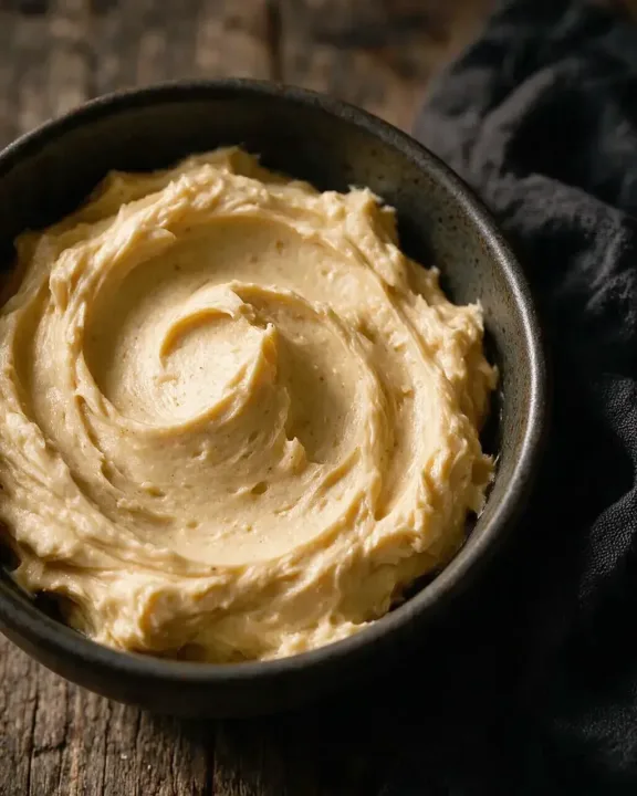 Karamellisierte Knoblauchbutter (KI-Illustration)