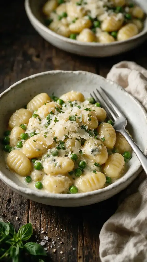Kartoffel-Gnocchi mit Gorgonzola