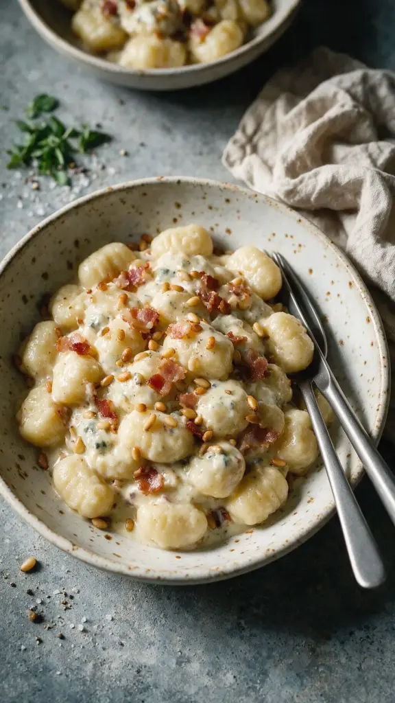 Kartoffelgnocchi mit Gorgonzola