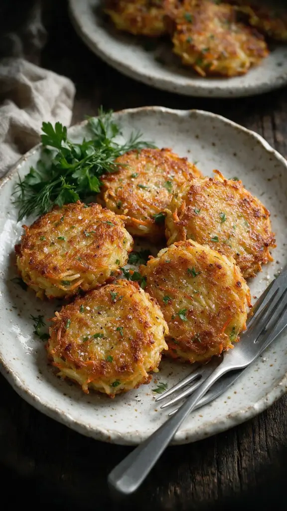 Kartoffelpuffer mit Kräutern