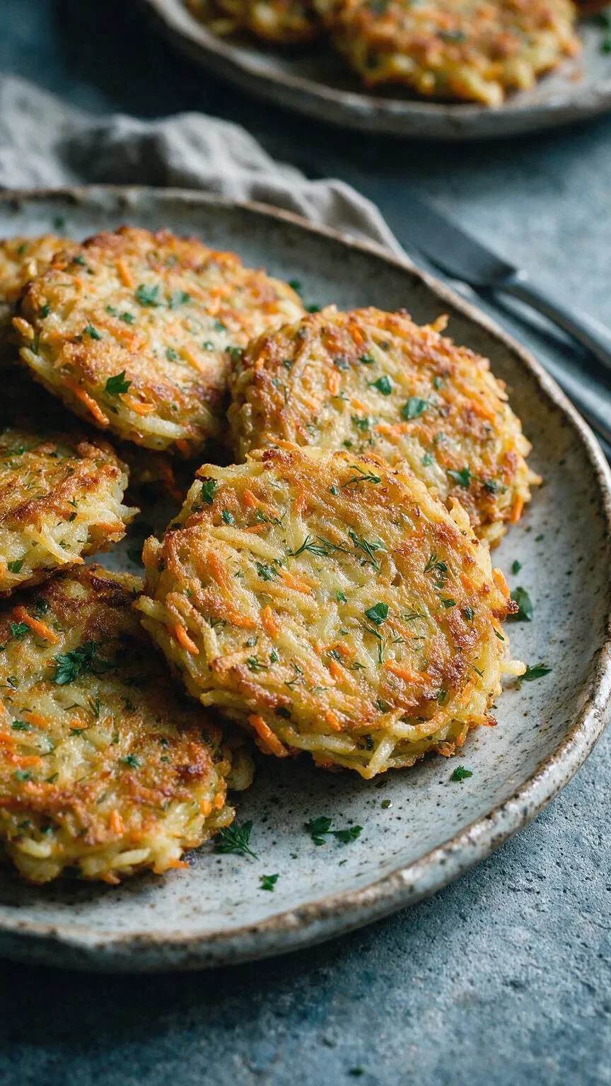 Kartoffelpuffer mit Kräutern (KI-Illustration)