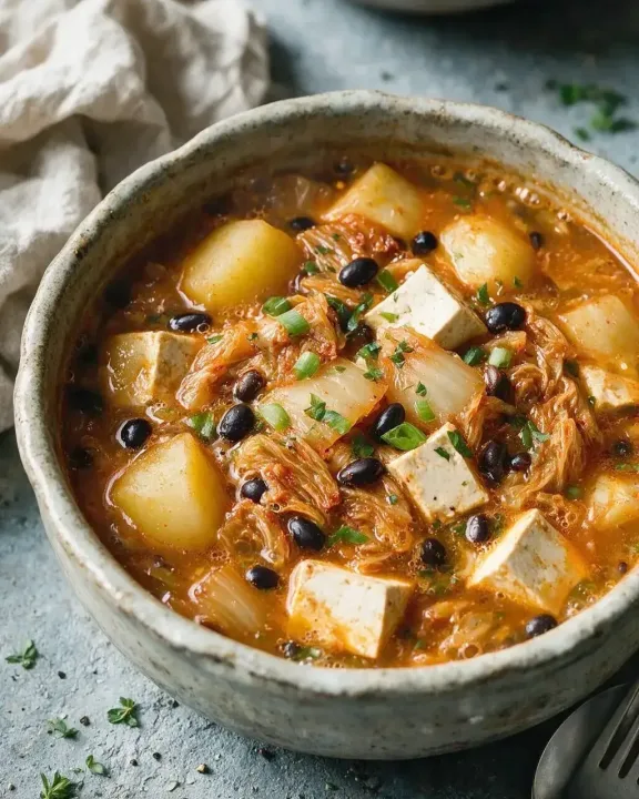 Kimchi-Jjigae (KI-Illustration)