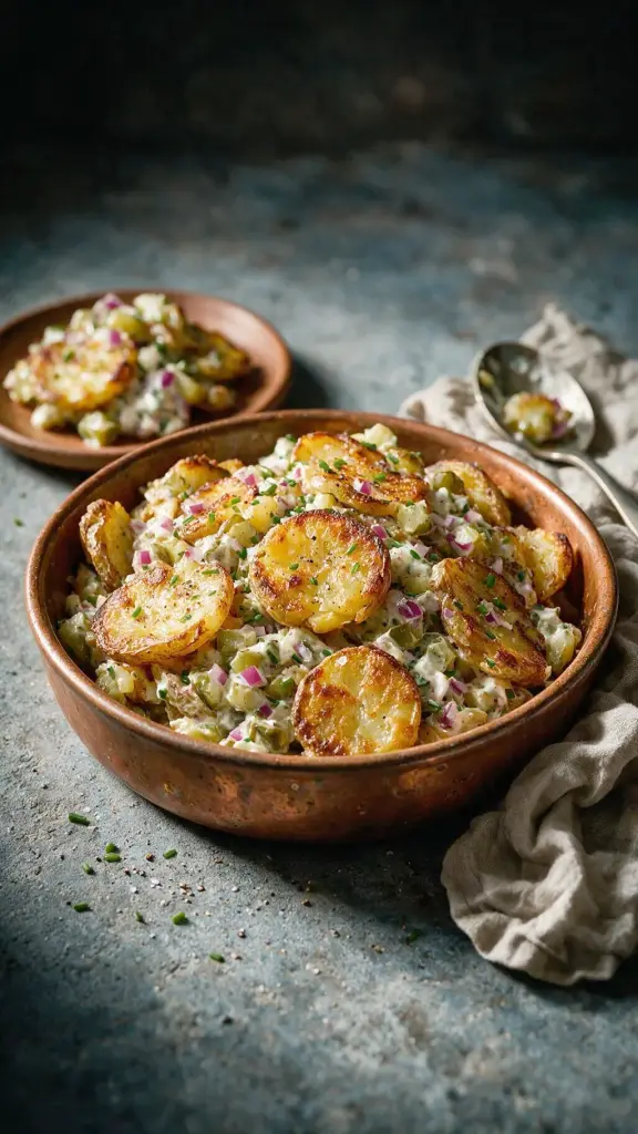 Airfryer-Kartoffelsalat