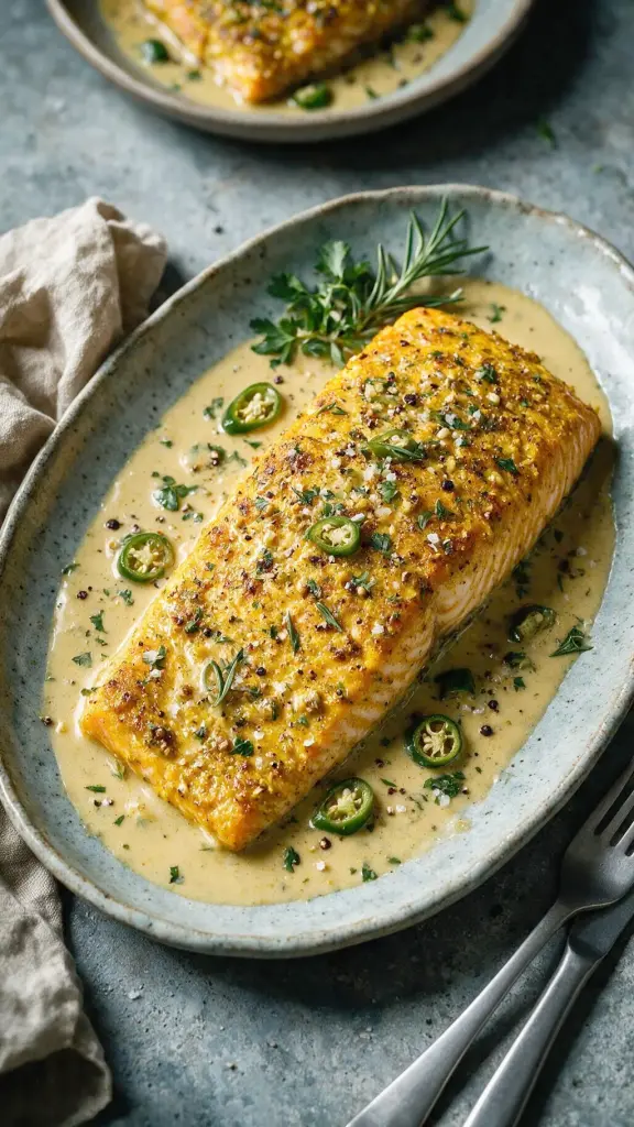 Lachs mit Kurkuma-Kokosmilch