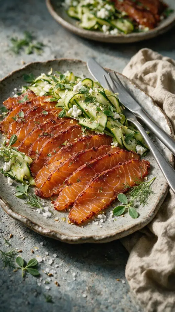 Lachs-Pastirma