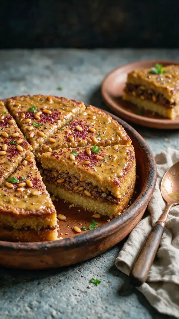 Lamm-Kibbeh aus dem Ofen