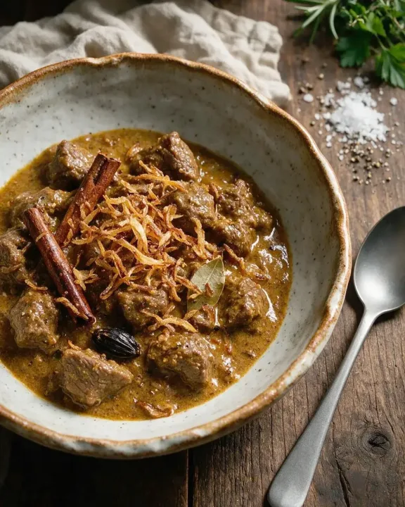 Lamm-Korma (KI-Illustration)