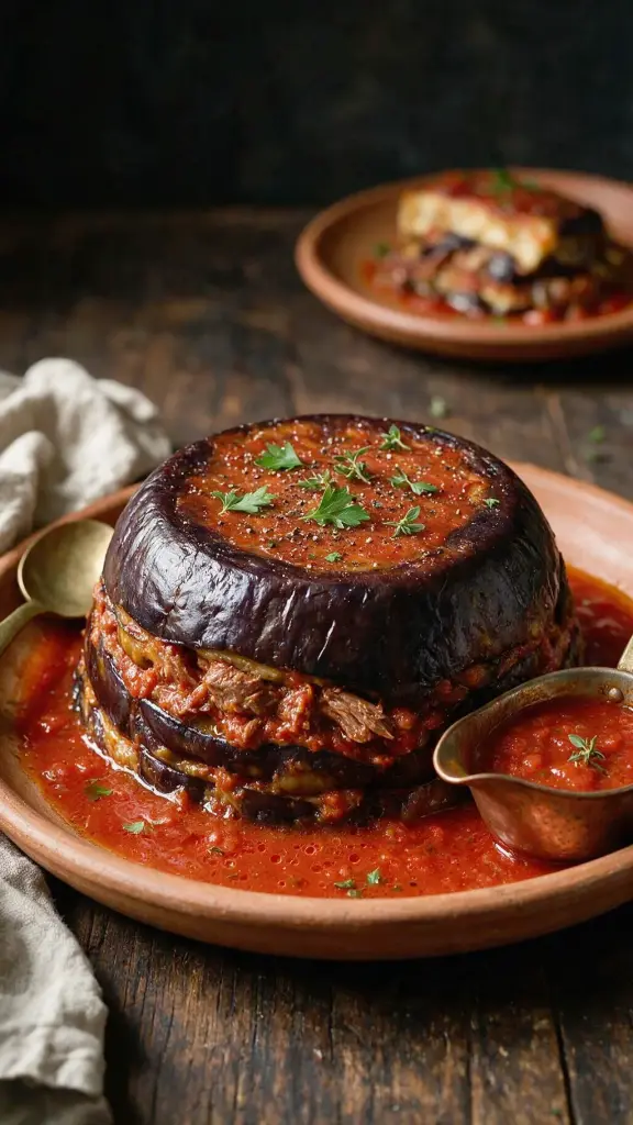 Moussaka mit Lamm