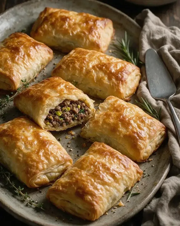 Lamm-Pistazien-Börek (KI-Illustration)
