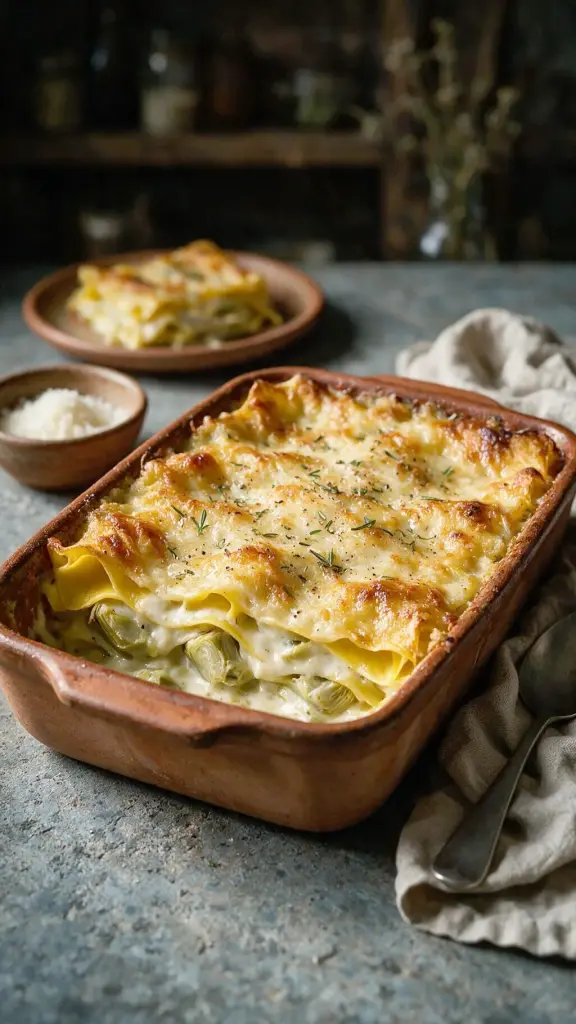 Lasagne mit Artischocken