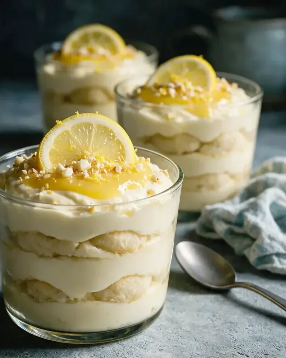 Limoncello-Tiramisu (KI-Illustration)