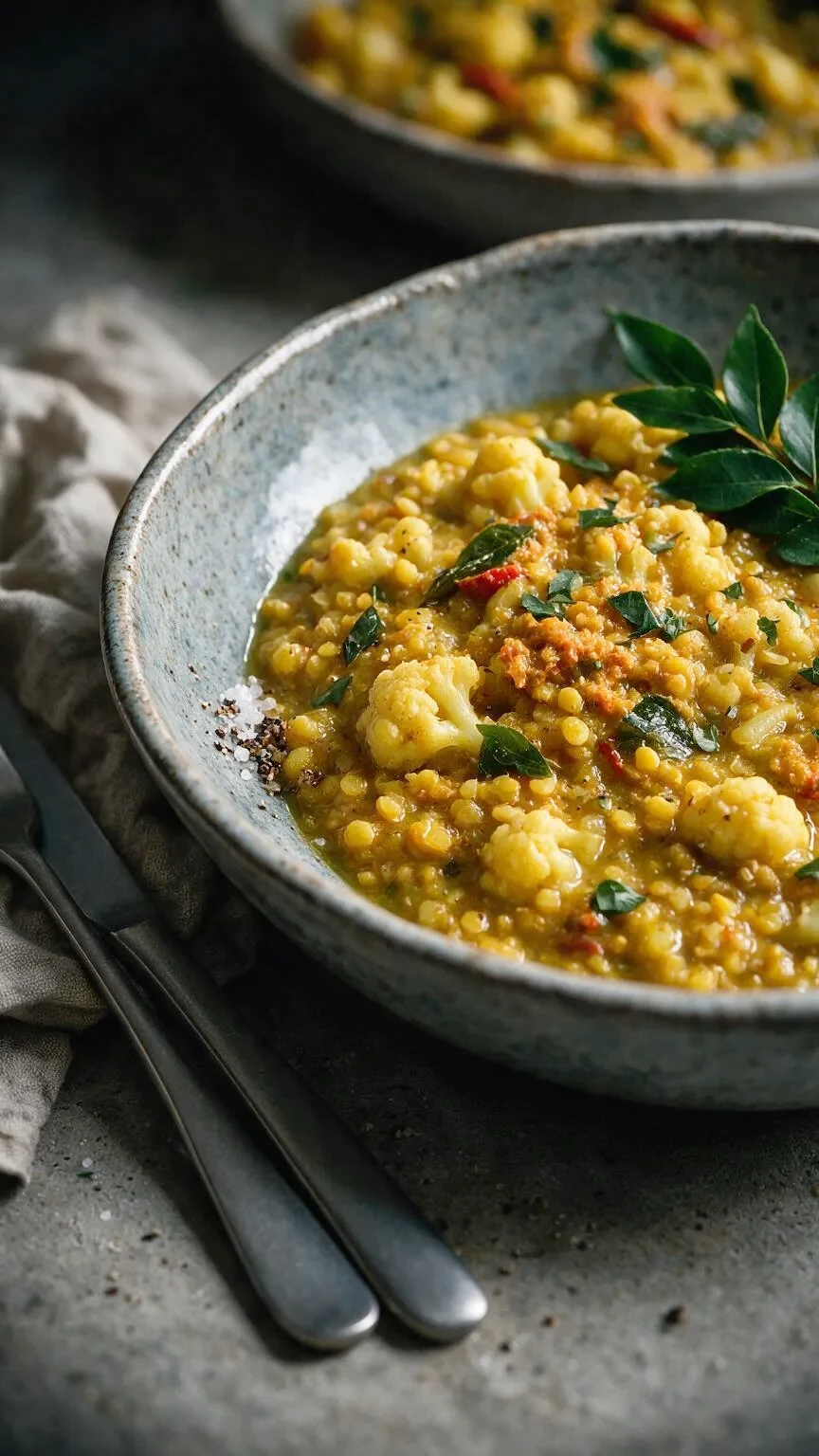 Linsen-Blumenkohl-Curry