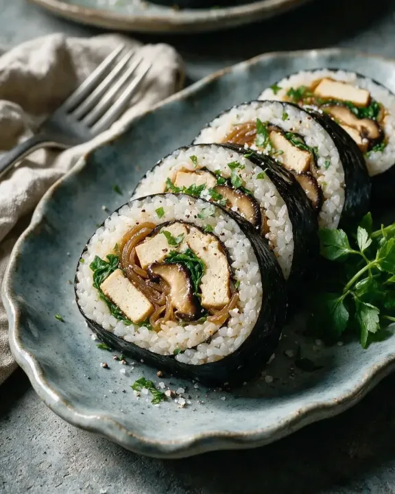 Tofu-Sushi-Rollen (KI-Illustration)