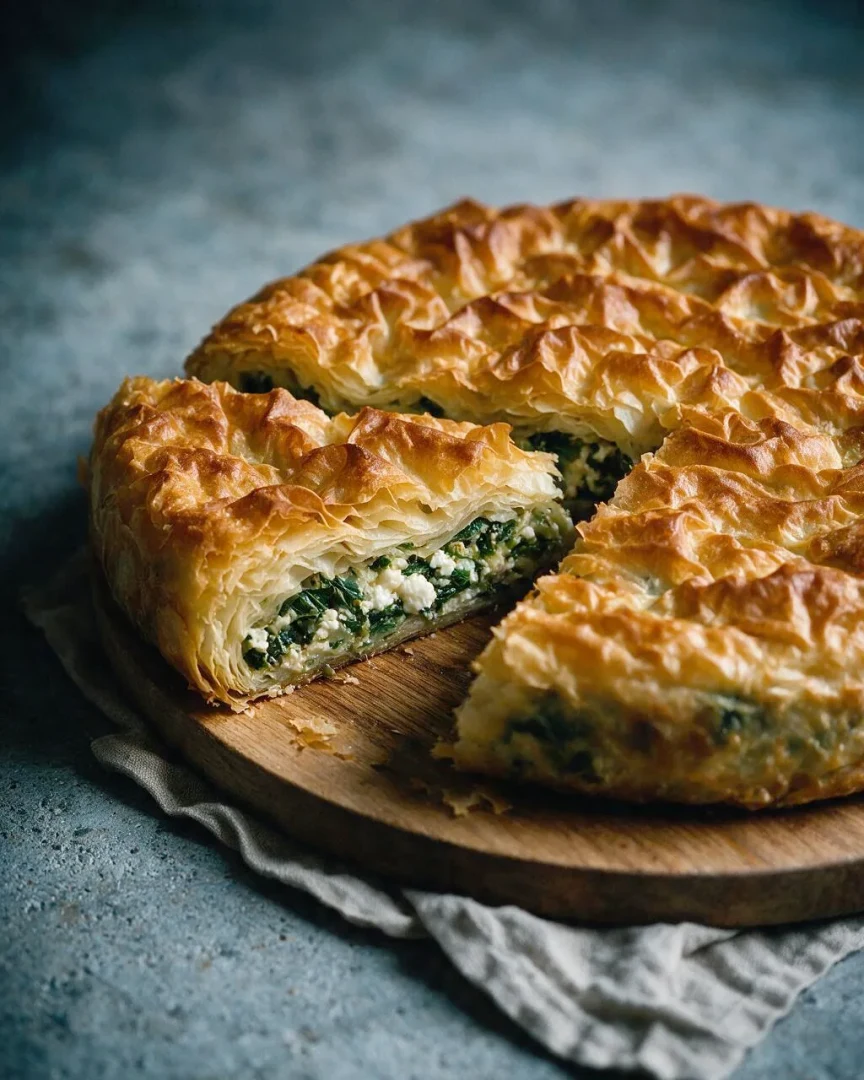 Mangold-Börek mit Feta (KI-Illustration)