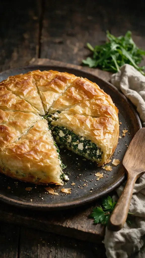 Mangold-Feta-Pie