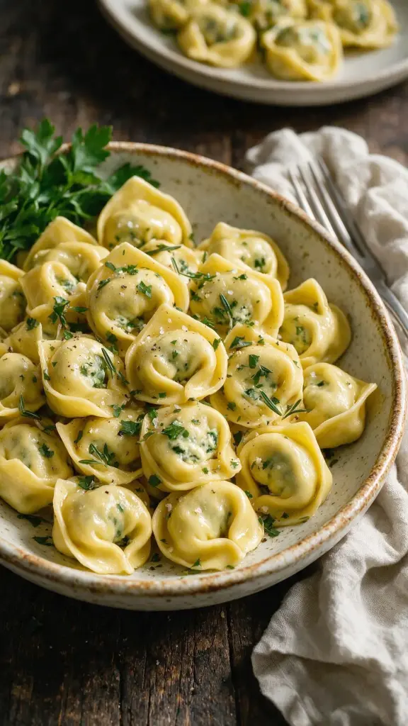 Mangold-Ricotta-Tortelloni