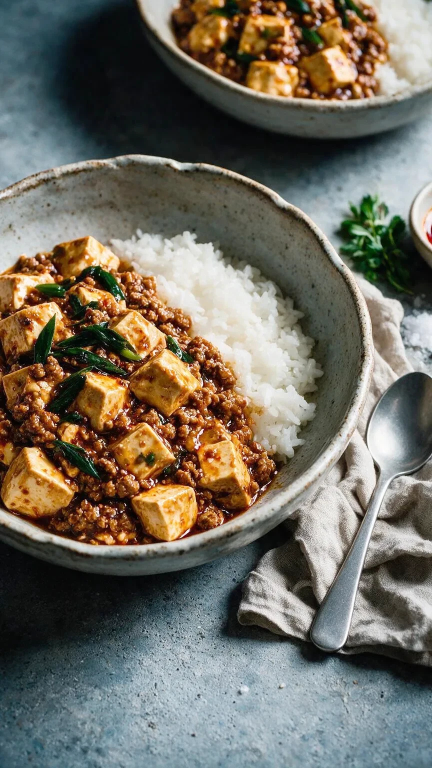 Mapo Tofu nach japanischer Art
