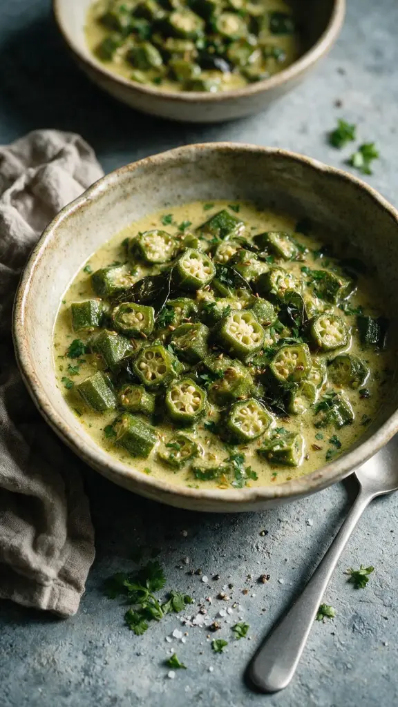 Bhindi Kadhi