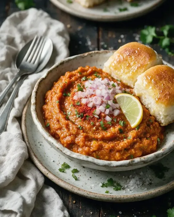 Pav Bhaji (KI-Illustration)