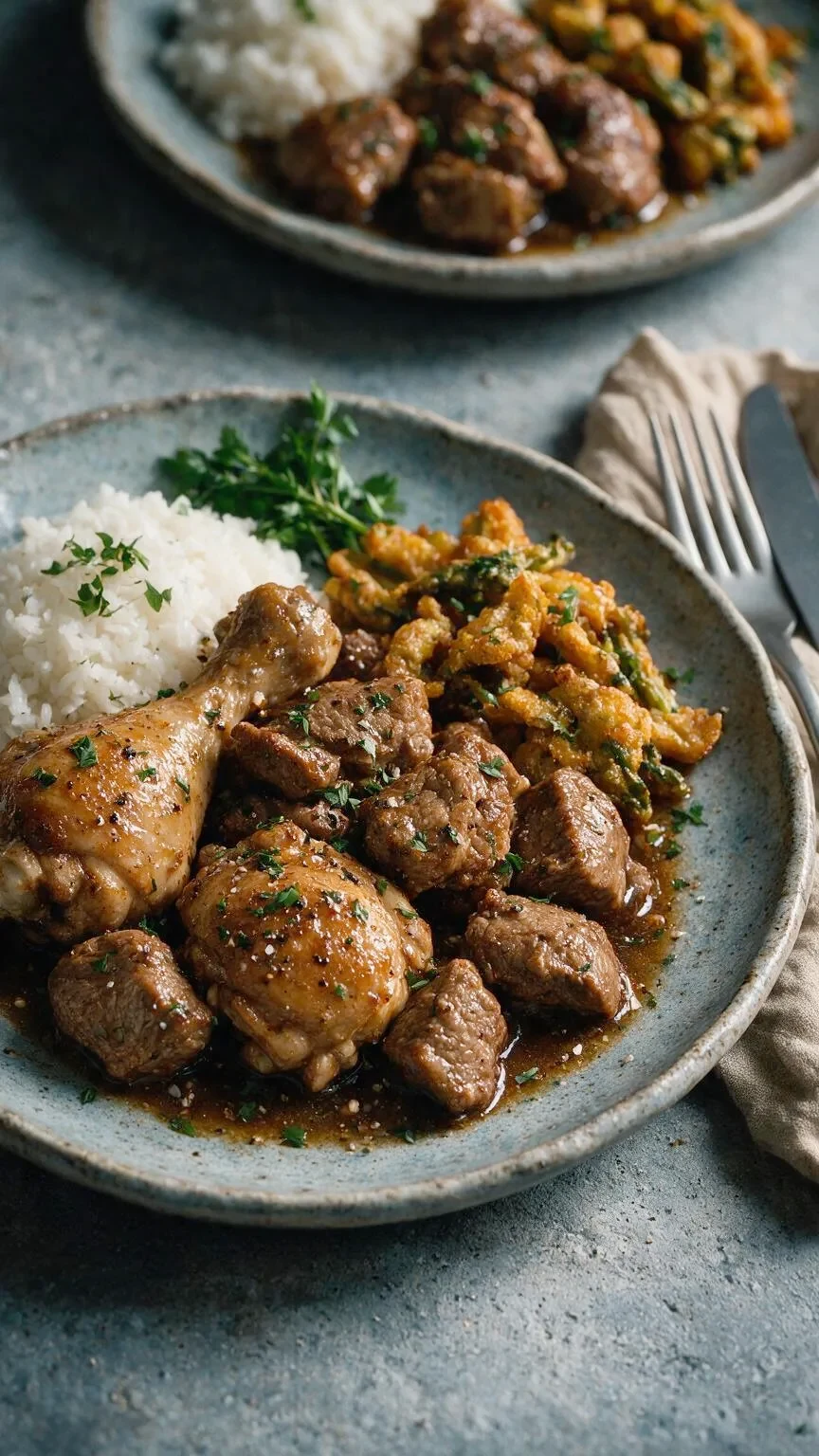 Philippinisches Adobo (KI-Illustration)