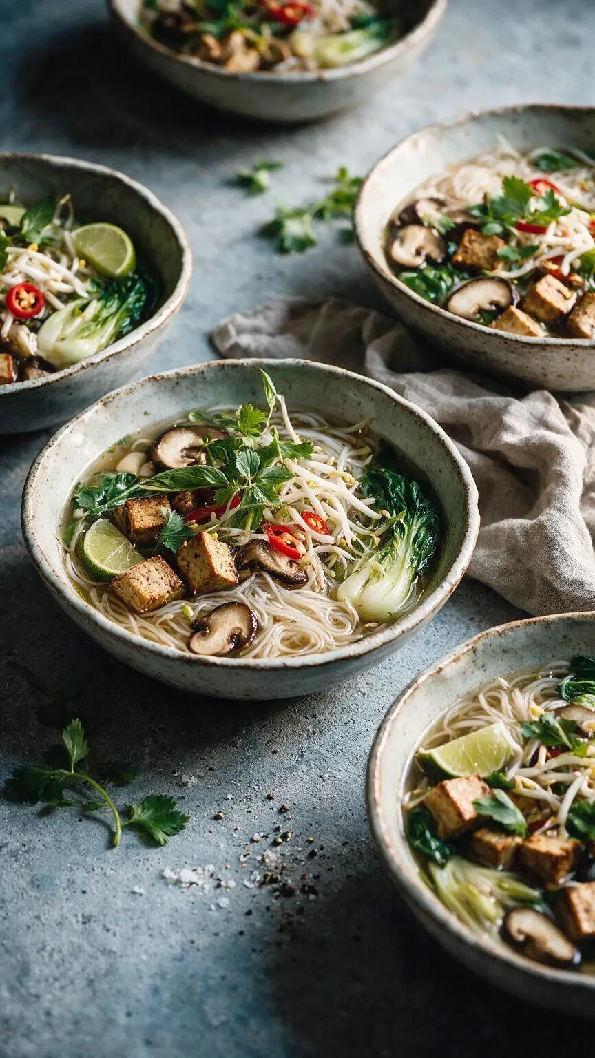 Pho mit Tofu und Shiitake