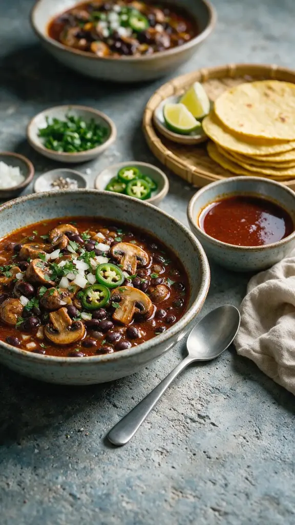 Pilz-Bohnen-Birria