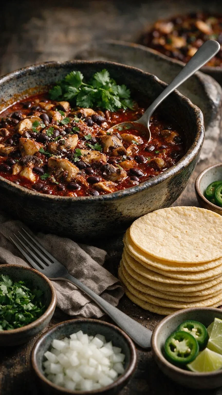 Pilz-Bohnen-Birria