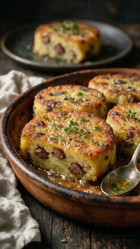 Potthucke mit Mettwurst