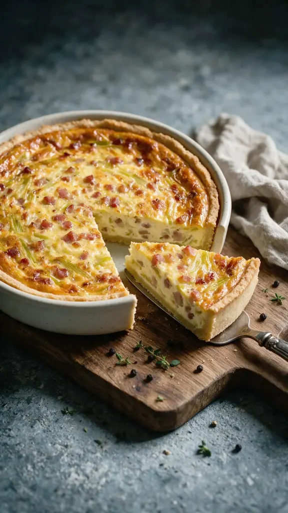 Quiche Lorraine, Heißluftfritteuse