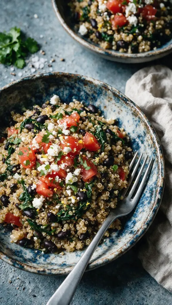 Limetten-Quinoa-Pilaw