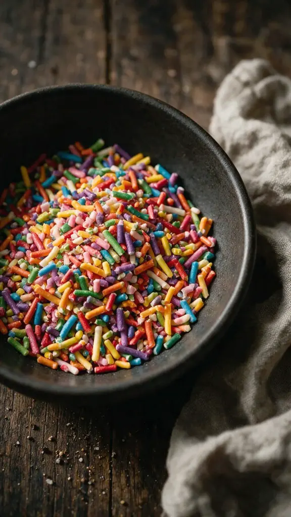 Regenbogen-Streusel