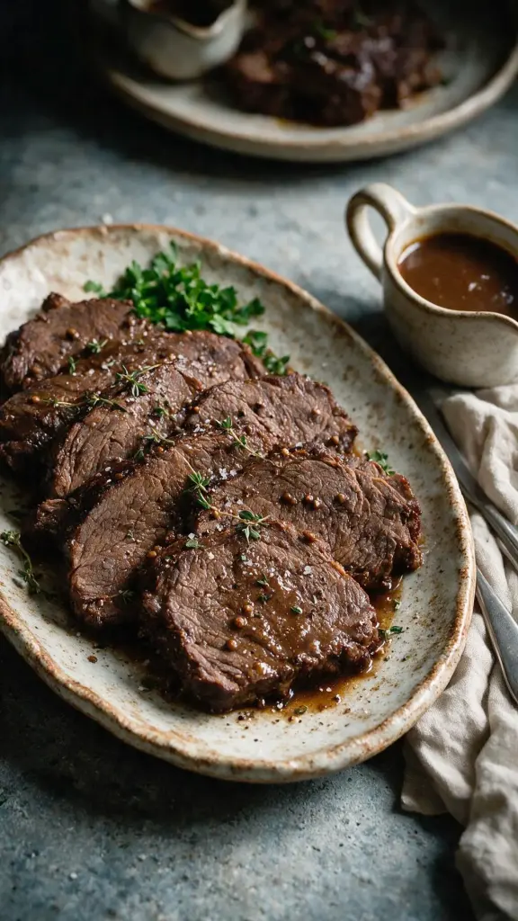 Rinderschmorbraten in Bier