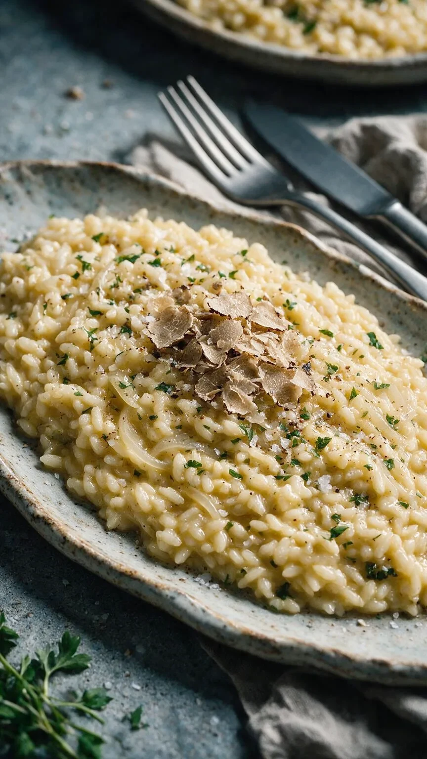 Risotto mit Parmesan (KI-Illustration)
