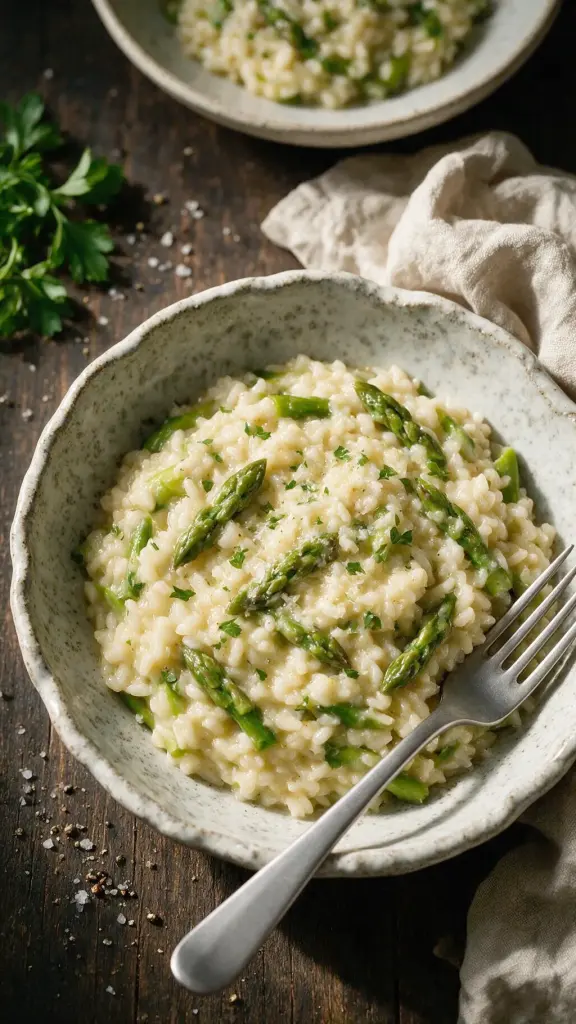 Risotto mit Spargel