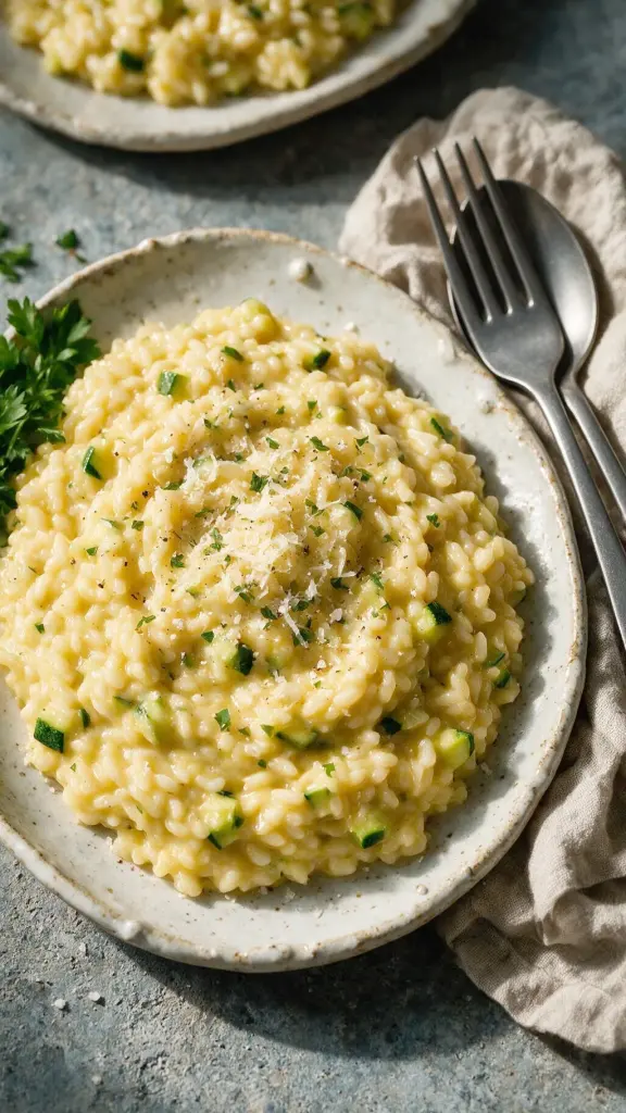 Risotto mit Zucchini