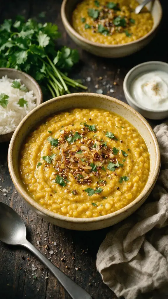 Dal, Rote Linsen indisch