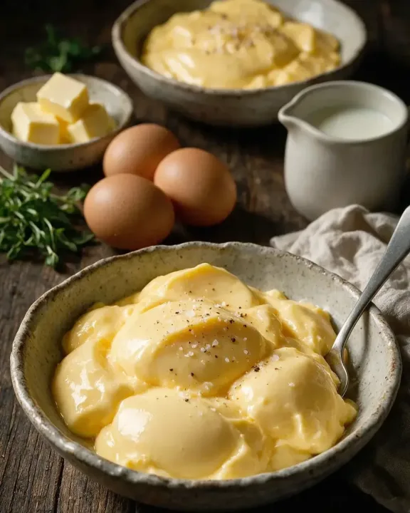 Rührei-Pudding (KI-Illustration)
