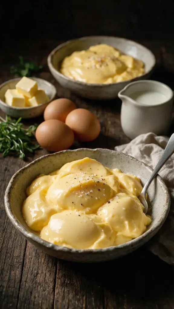 Rührei-Pudding