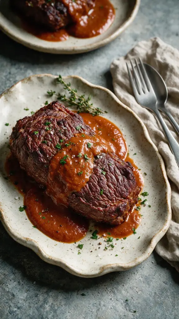 Sauerbraten Heißluftfritteuse